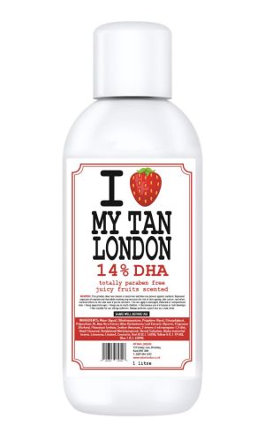 1 Litre Juicy Fruit Spray Tan Solution in 14% 