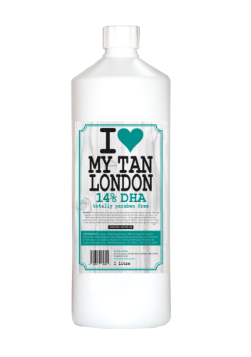 1 LITRE UNSCENTED SPRAY TAN SOLUTION IN 14%